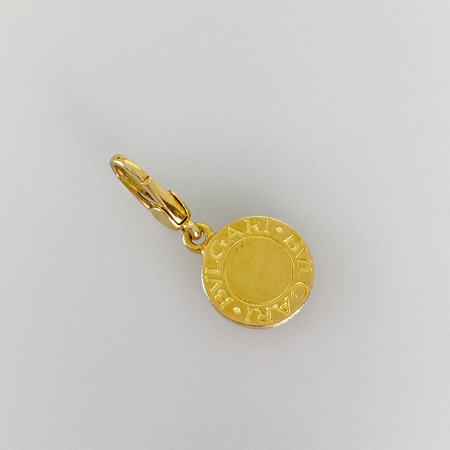 ブルガリ BVLGARI ブルガリブルガリ パヴェ K18YG ダイヤモンド ペンダントトップ ftj