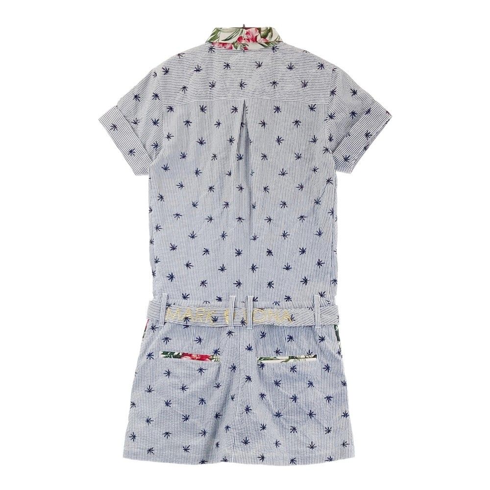 MARK&LONA ゴルフウエア ワンピース 総柄 ストレッチ 半袖 【公式通販】