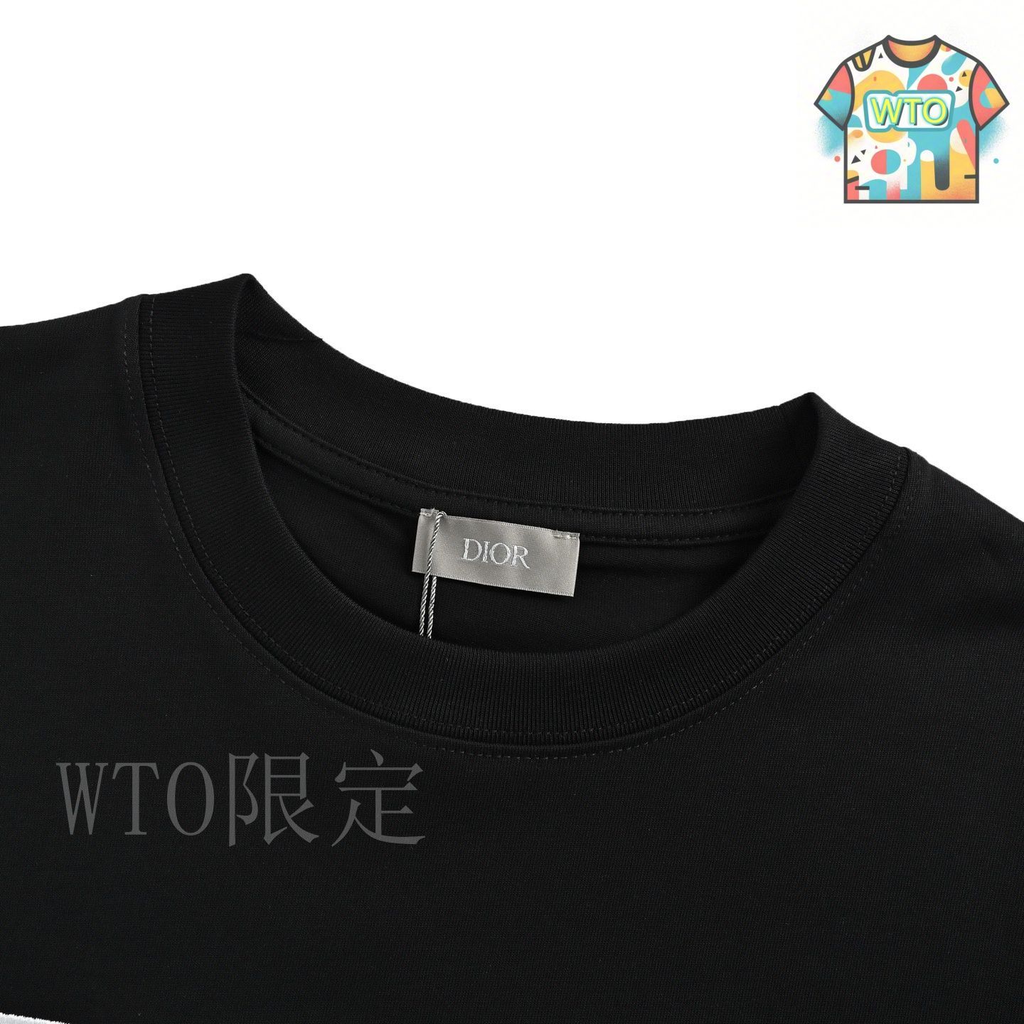  World 黒Tシャツ 【新品未開封】 今日WTO】Dior 25ss 刺繍ロゴ文字 T シャツ-XN82 - メルカリ