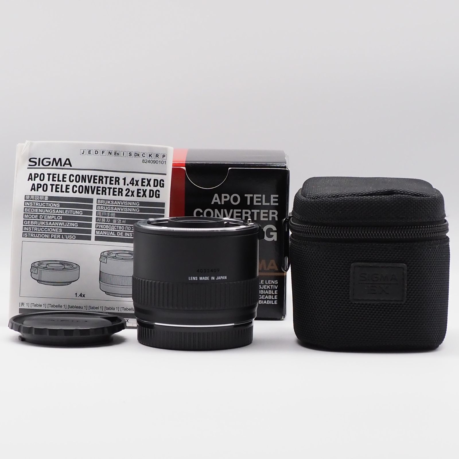 Canon用】SIGMA APO テレコンバーター 1.4x & 2x セット SIGMA シグマ