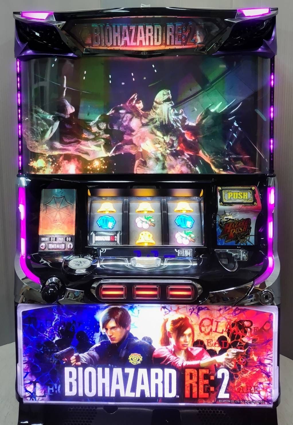 パチスロ実機 SバイオハザードRE:2 不要機付 【公式通販】