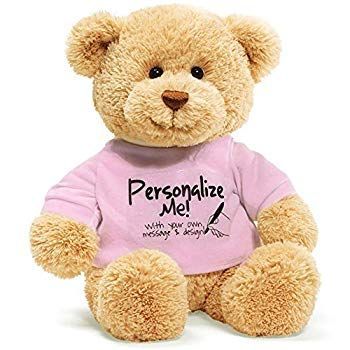 【中古】(未使用･未開封品)　【GUND】 メッセージTシャツベア ピンク #320535PK vf3p617