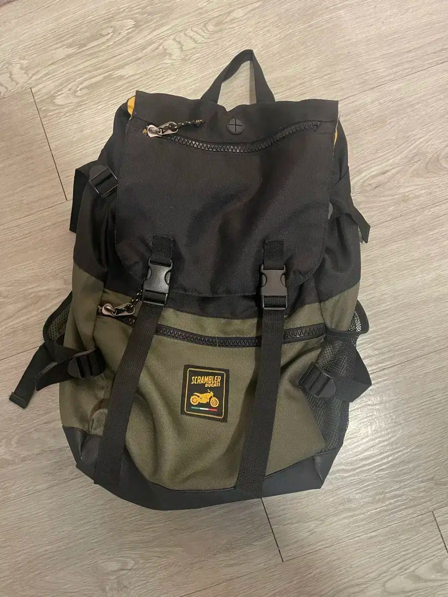 Outdoor(アウトドア) ウェビング リュック リュックサック グレー