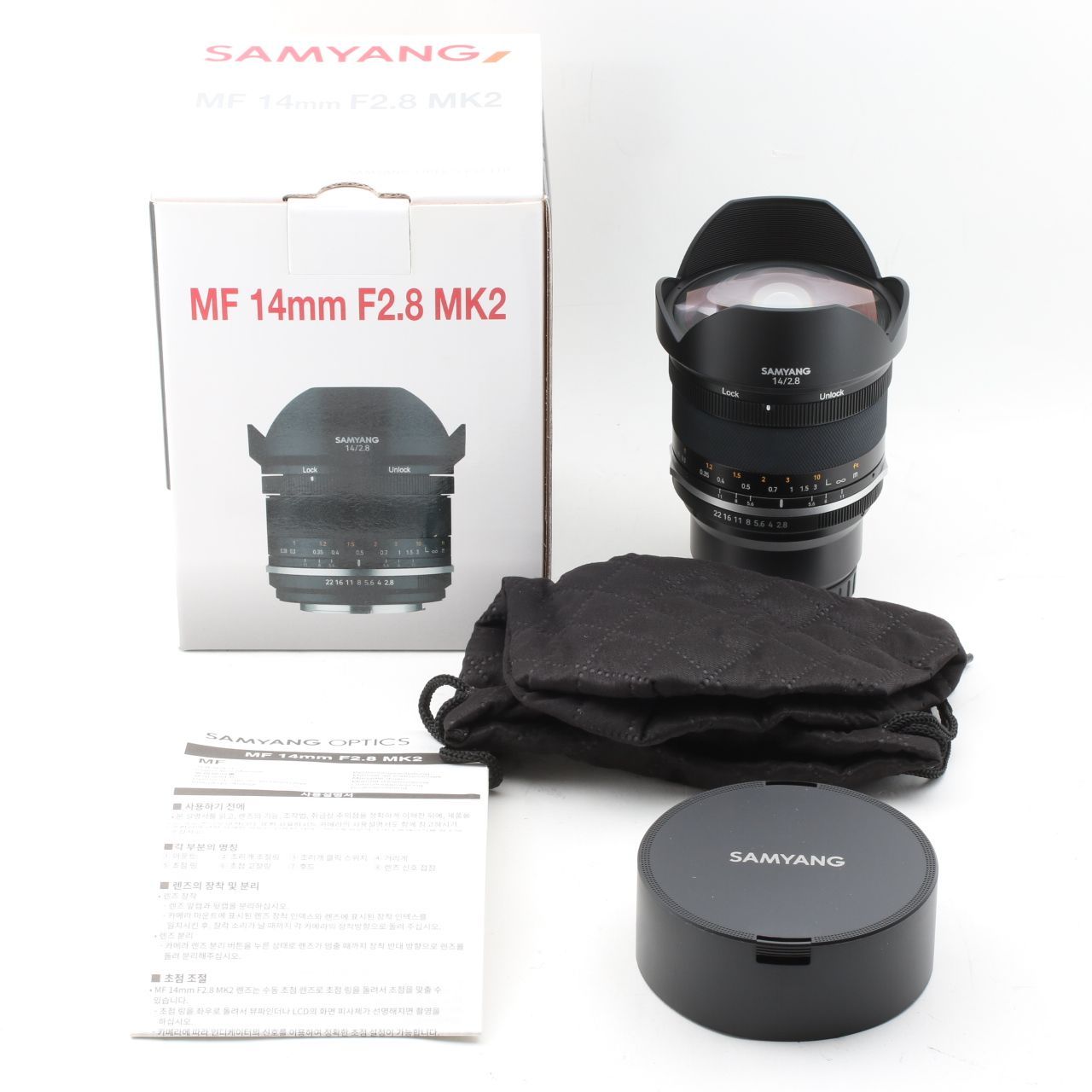 SAMYANG サムヤン MF 14mm F2.8 MK2 キヤノン EOS Mマウント SAMYANG