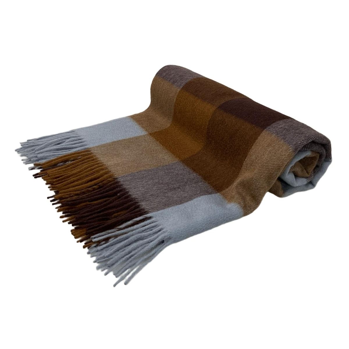 FENDI ストール　ショール　マフラー　ブラウン　ファー　フラワー FENDI ストール ショール マフラー ブラウン ファー フラワー