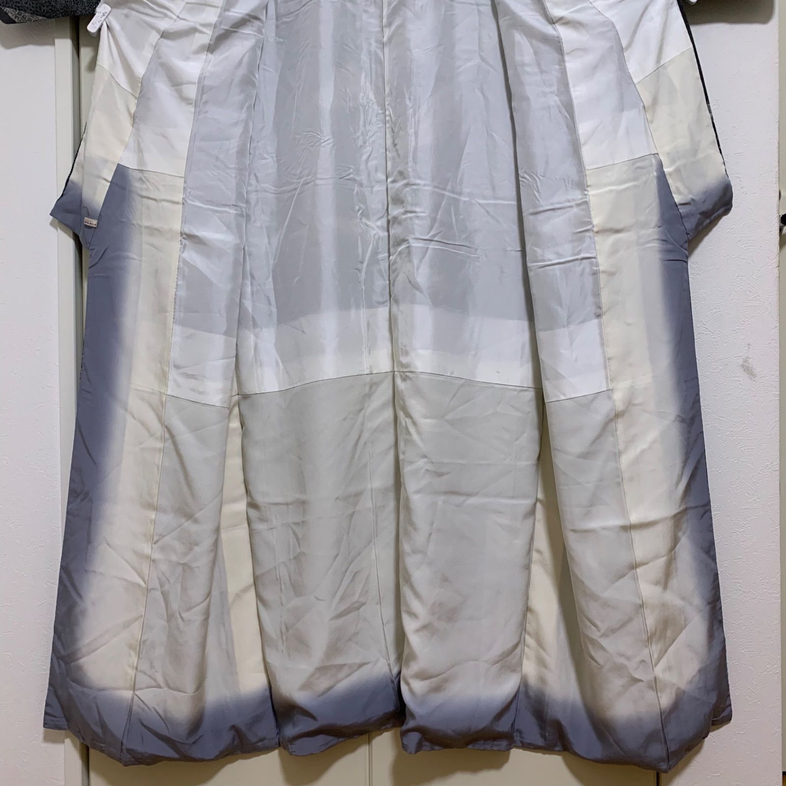 R-1247 江戸小紋 着物 袷 裄65センチ 絹 作家物 レディース 伝統