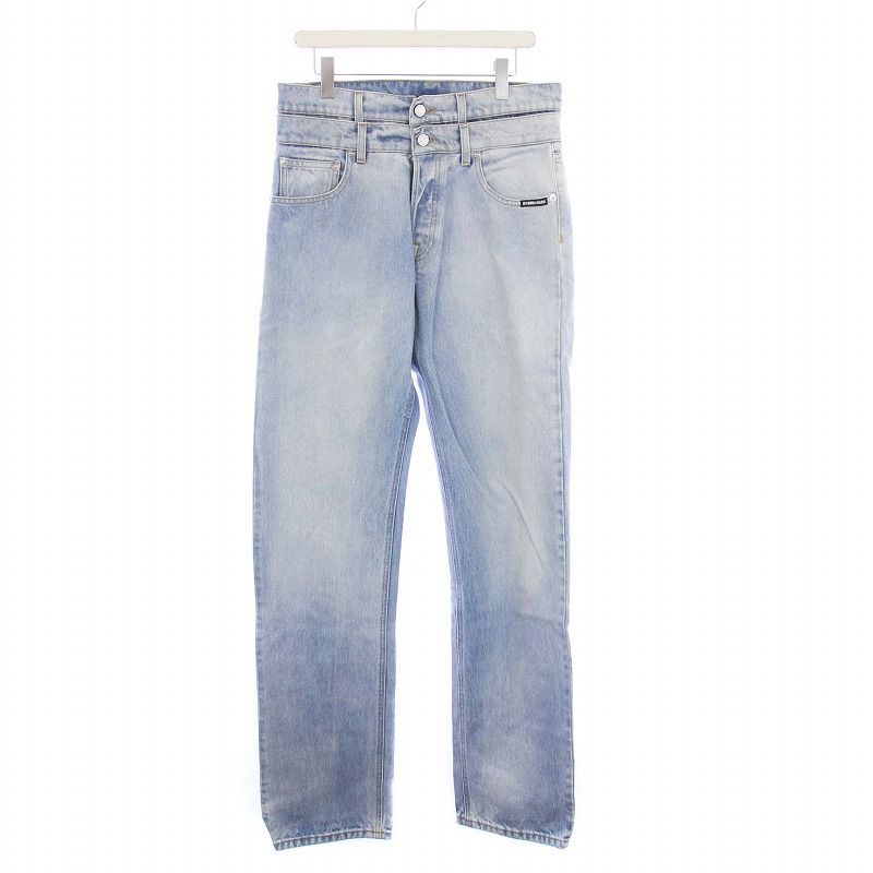 中古】ヴェトモン ベトモン VETEMENTS VTMNTS Double Waist やすくっ Jeans ダブルウエストジーンズ デニムパンツ  ハイウエスト