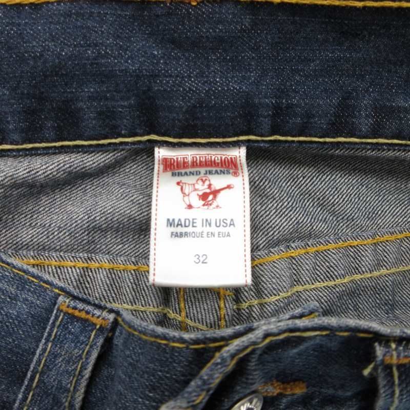トゥルーレリジョン　デニムパンツ 32 ブーツカット　スタッズ トゥルーレリジョン TRUE RELIGION デニム ジーンズ パンツ