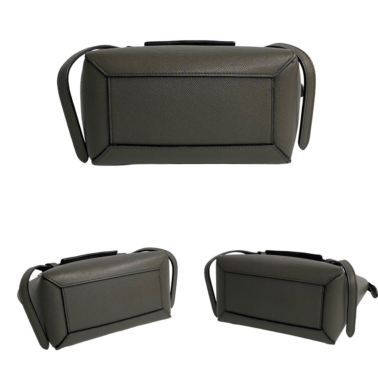 極 美品 保存袋付き CELINE セリーヌ ベルトバッグ ナノ オール