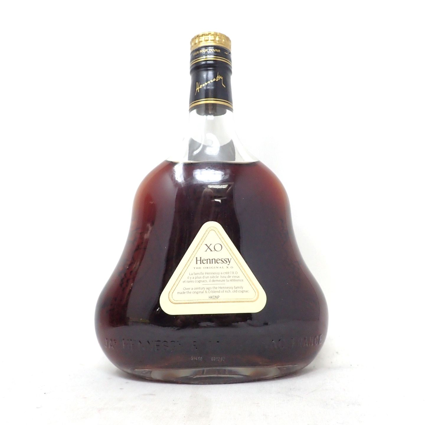 ヘネシーXO クリアボトル 金キャップ 700ml Hennessy【L1】 - お酒の