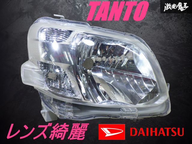 LA600S LA610S タントカスタム 左 ヘッドライト 純正 美品 ダイハツ純正 LA600S LA610S タントカスタム 前期 LED ヘッド