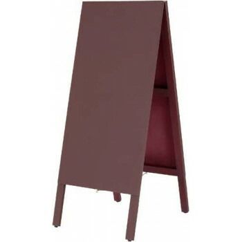 木製A型案内板 ダークレッド WAB02DR