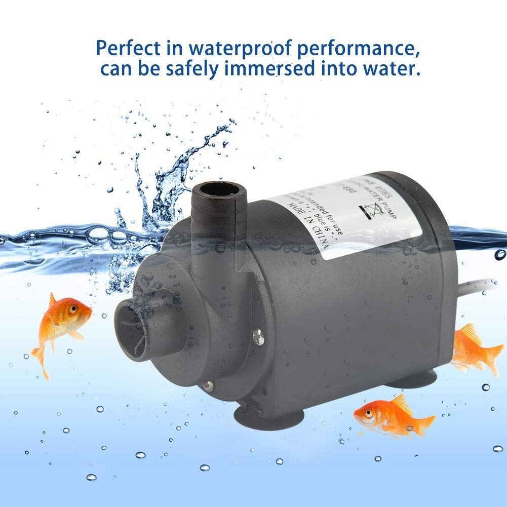 Amazon.co.jp: 水中サンプポンプ 800L / H 5M DC 12V 24V