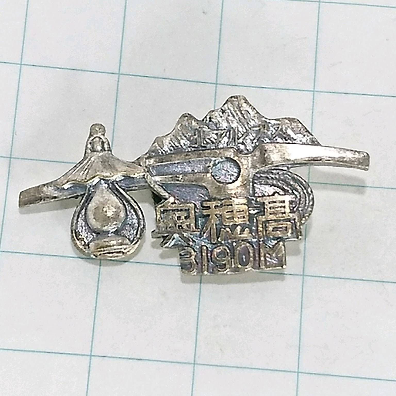 奥穂高 登山 山登り 観光 旅行 記念 山バッジ ピンバッジ PINS ピンズ