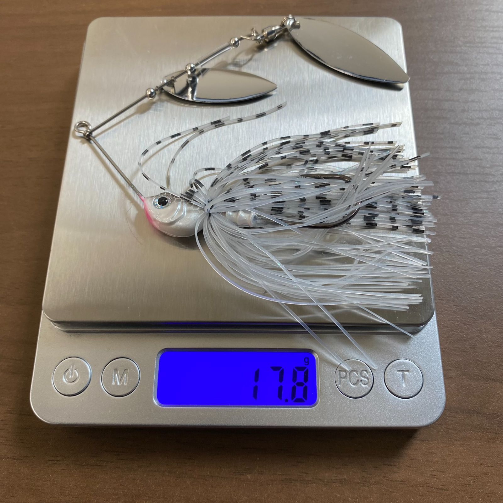 スピナーベイト 2個セット 14g 1/2oz スピナベ ダブルウィロー