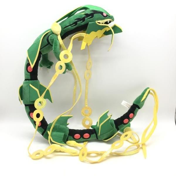 中古】ﾀｸﾞ無）Pokémon メガレックウザ ぬいぐるみ[24] - メルカリ
