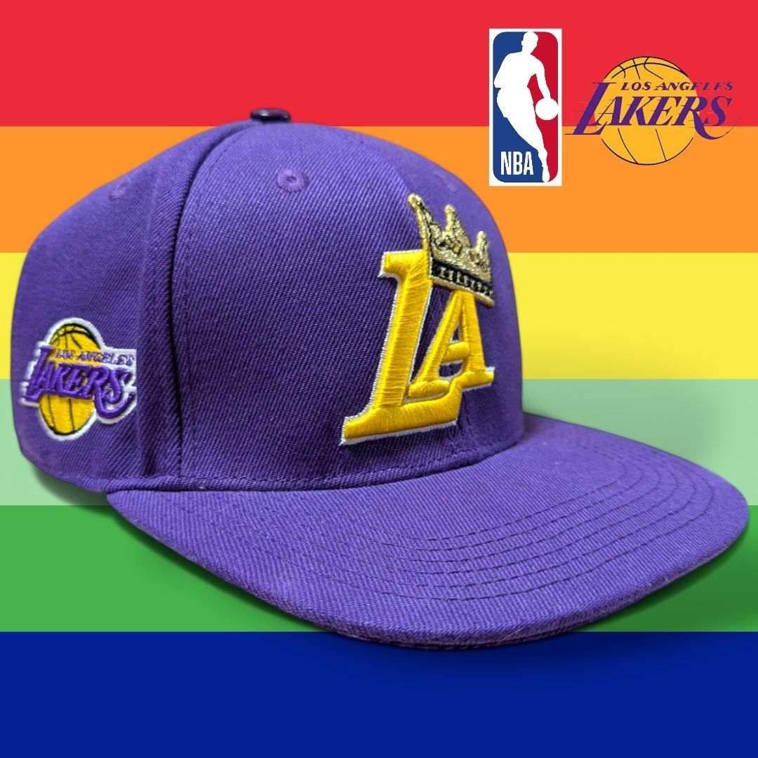 NBA ロサンゼルスレイカーズ LAKERS キャップ 帽子 スナップバック  