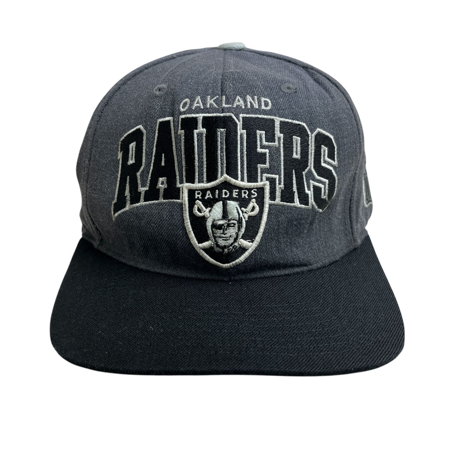 キャップ|帽子 mitchell - ness製 Oakland Raiders オークランド レイダース NFL アメフト Vintage Collection ブラック 黒 グレー 灰 ホワイト 白