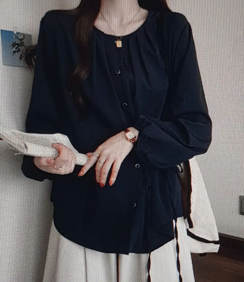 IENA】24SS 24050900918010 リネン オーバー長袖シャツ （IENA