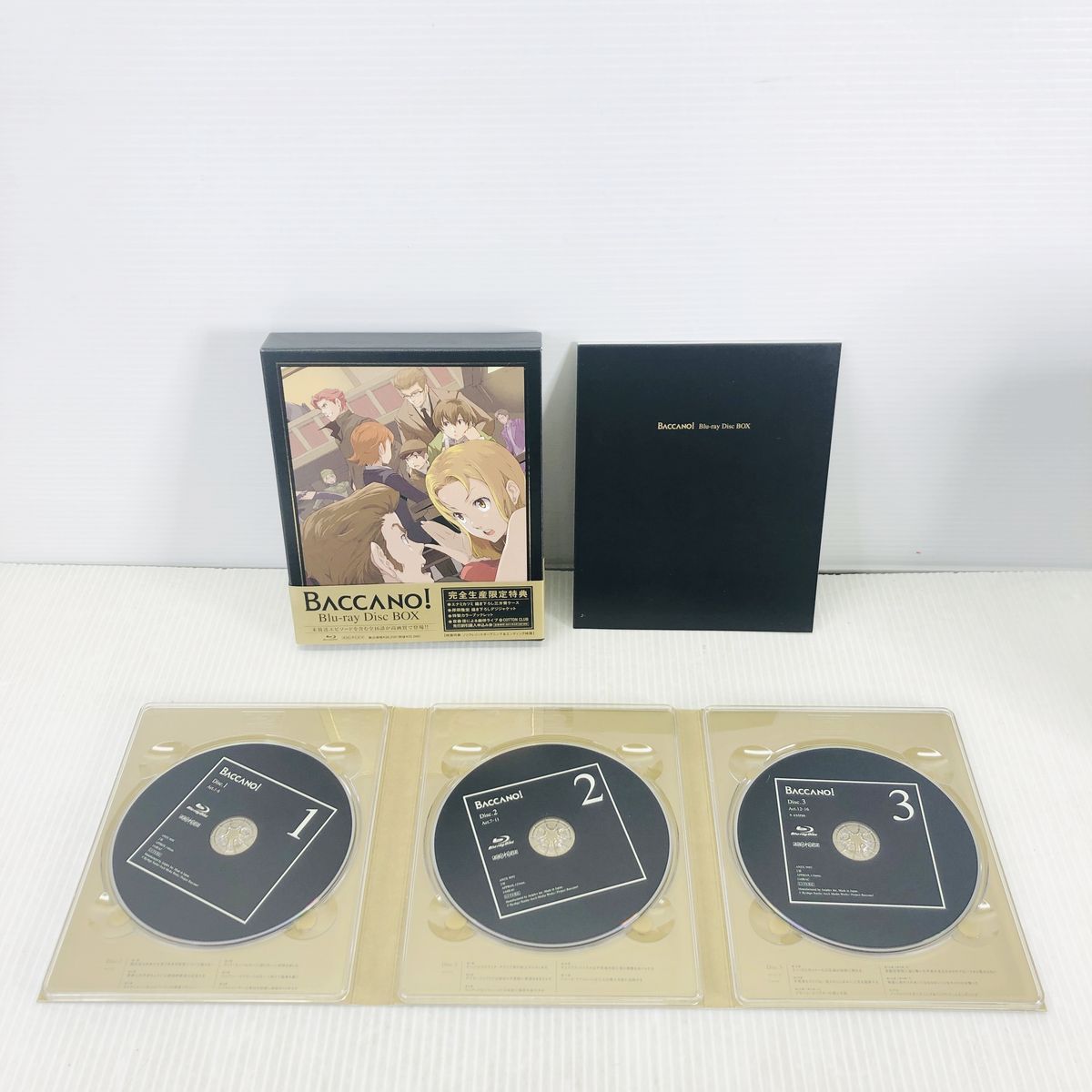 美品】バッカーノ Blu-ray Disc BOX ブルーレイ BACCANO 【公式通販】