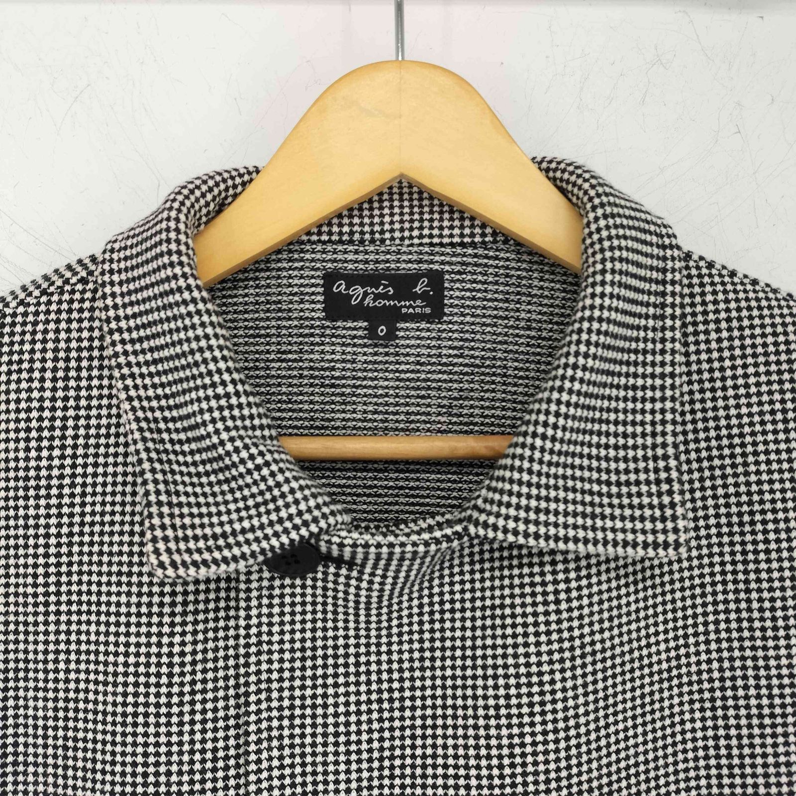 定価6万程度 高級 agnes b. HOMME ニットコート R-7157 J000 BLOUSON ブルゾン ｜agnès b. HOMME（オム）｜アニエスベー