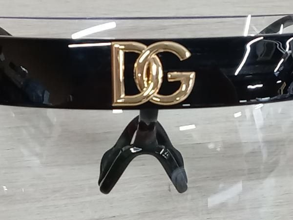 DOLCE＆GABBANA ドルチェ＆ガッバー ナジオメトリックトランスペアレンシー サングラス フェイスシールド ウィメンズ ブラック - メルカリ