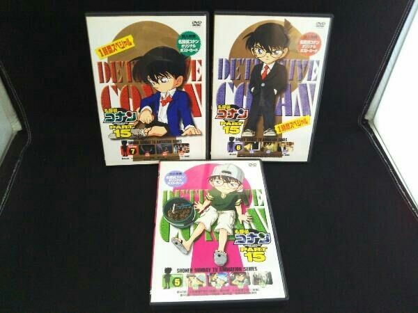 DVD 【※※※】[全10巻セット]名探偵コナン PART15 vol.1~10 - メルカリ