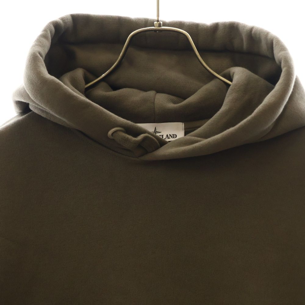 【関税込み】Stone  トープ Stone  Marina フーディ STONE ISLAND (ストーンアイランド) MARINA COTTON FLEECE