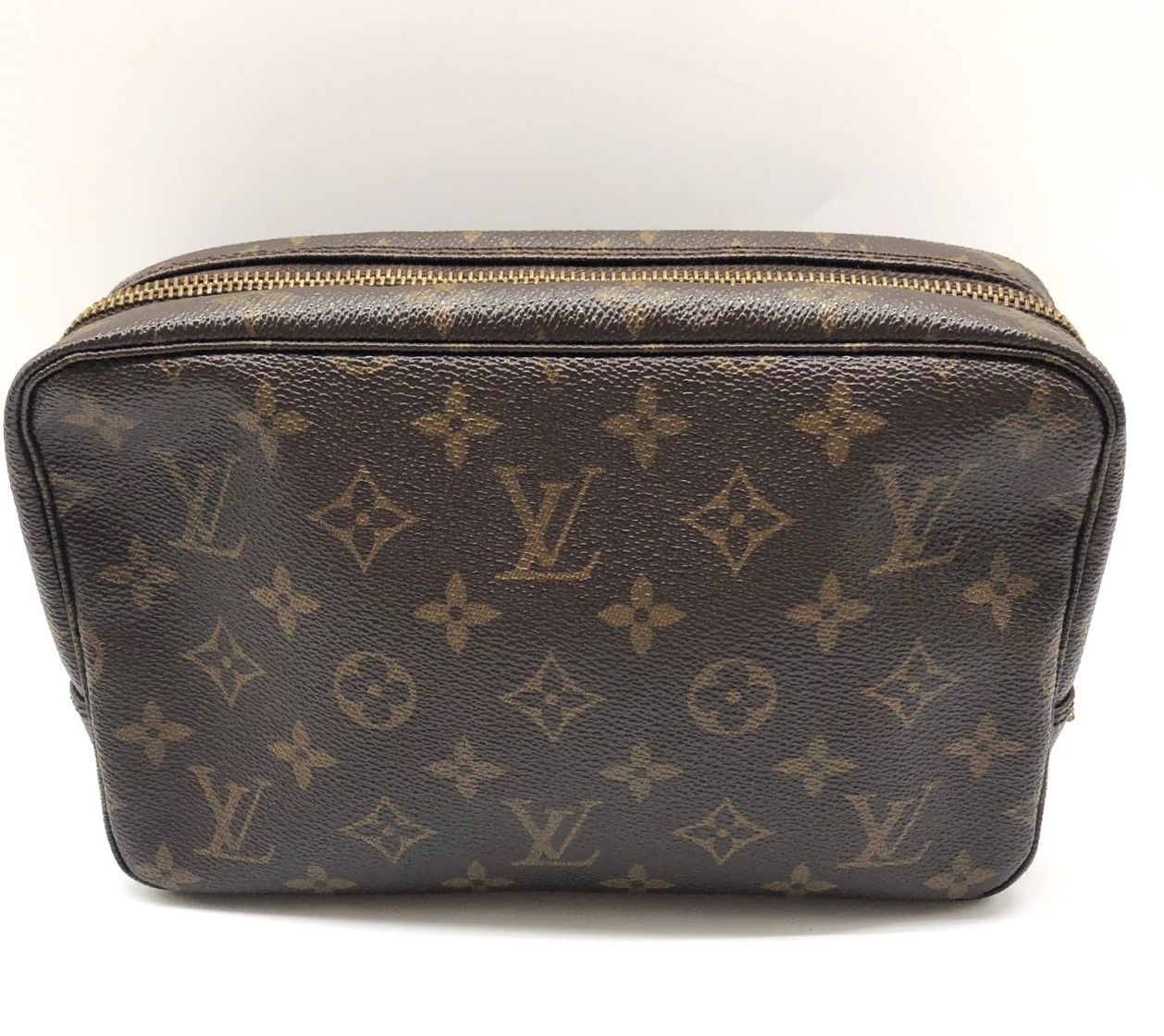 LOUIS VUITTON ルイ ヴィトン トゥルーストワレット 23 M47524 クラッチバック ポーチ ブラウン系 005849