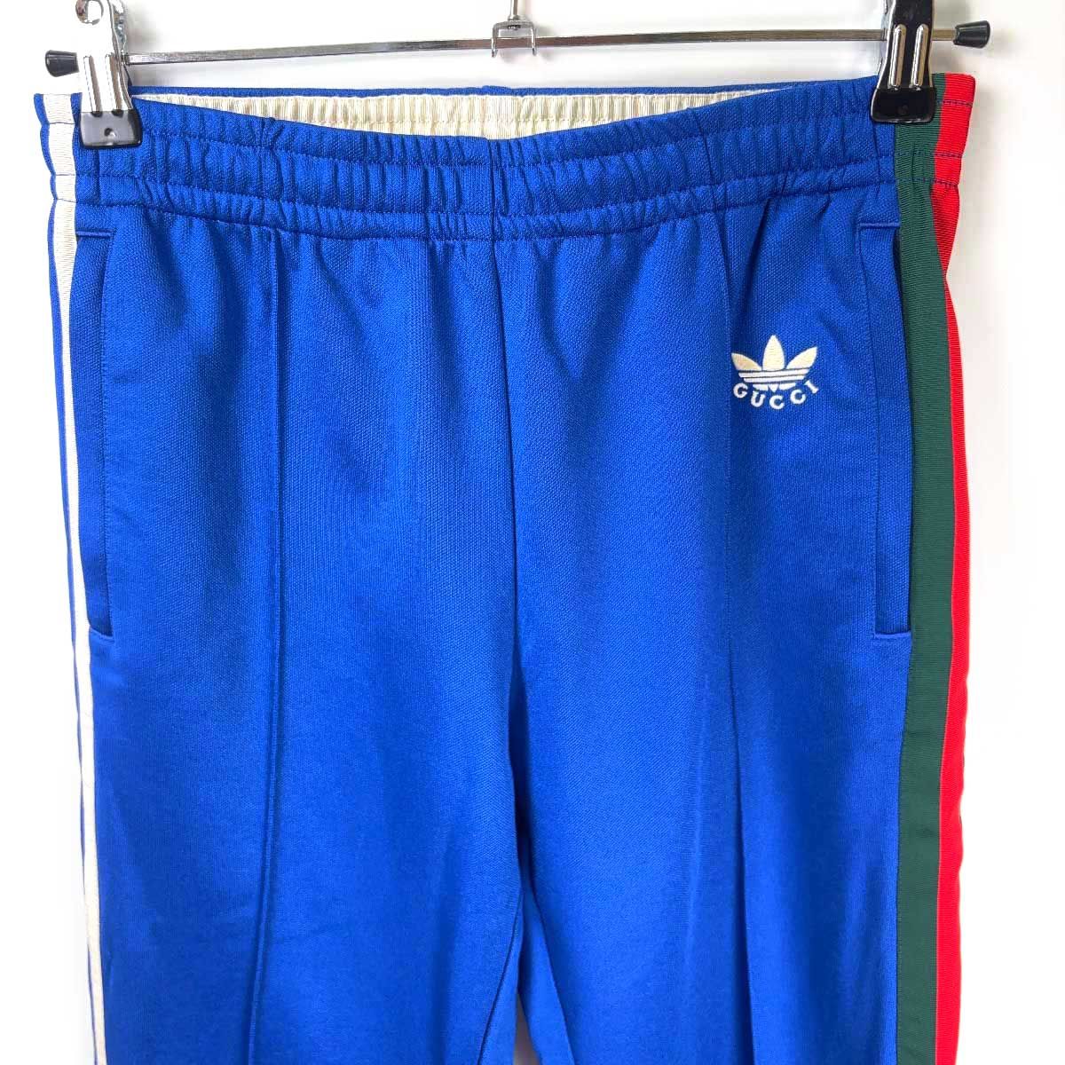 美品] GUCCI ×adidas コラボ トラックパンツ ジャージ スウェット 