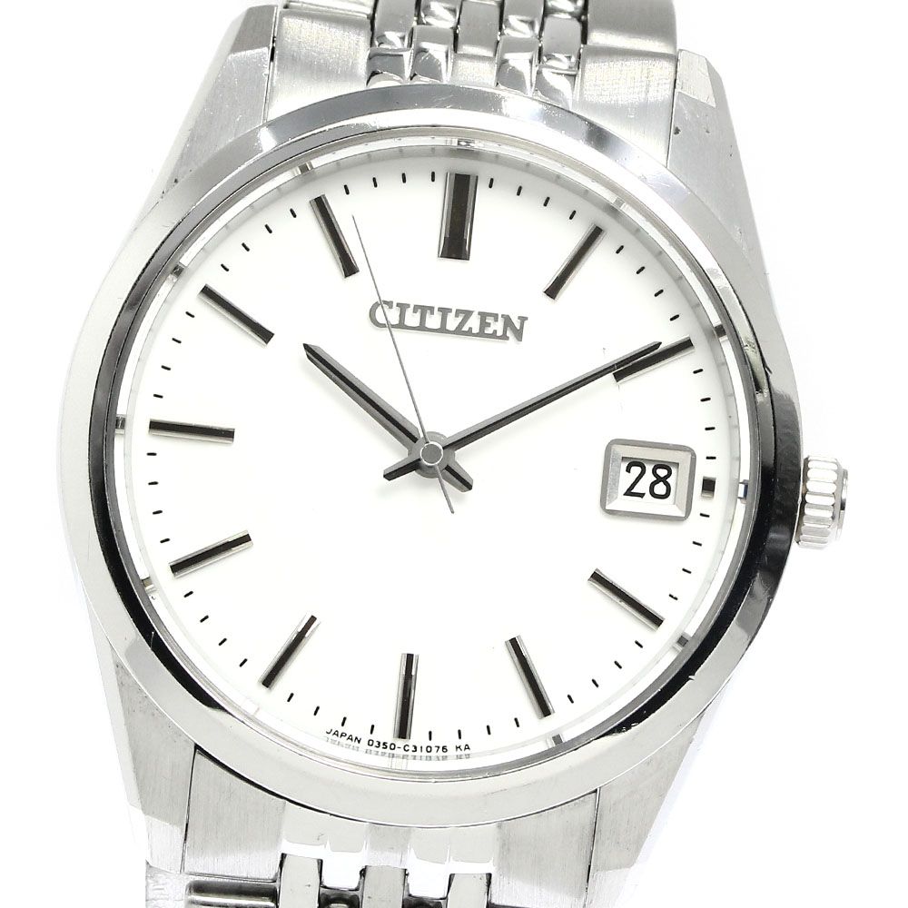 シチズン CITIZEN 0350-C30919TA ザ・シチズン デイト クォーツ メンズ 