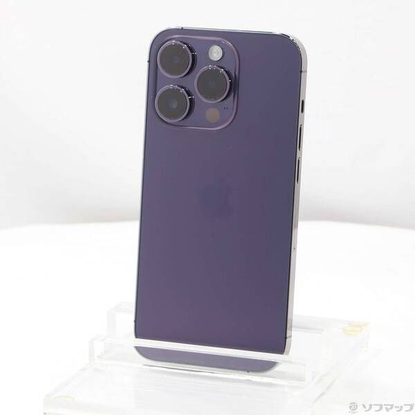 【美品】iPhone 14 Pro ディープパープル 256GB SIMフリー Amazon | 【整備済み品】 Apple iPhone 14 Pro 256GB ディープ
