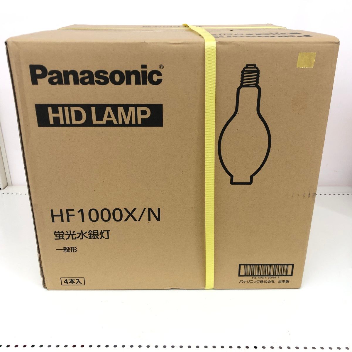 ДД【中古】Panasonic パナソニック HID LAMP未開封品(N) 蛍光水銀灯 4箱入り HI1000X/N 未使用 - メルカリ