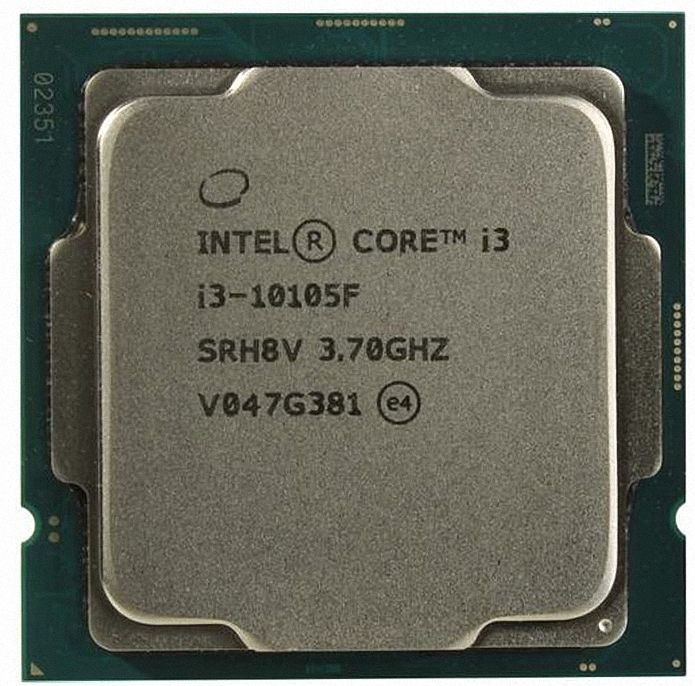 Intel Core i3-10105 SRH3P 4C 3.7GHz 6MB 65W LGA1200 - メルカリ