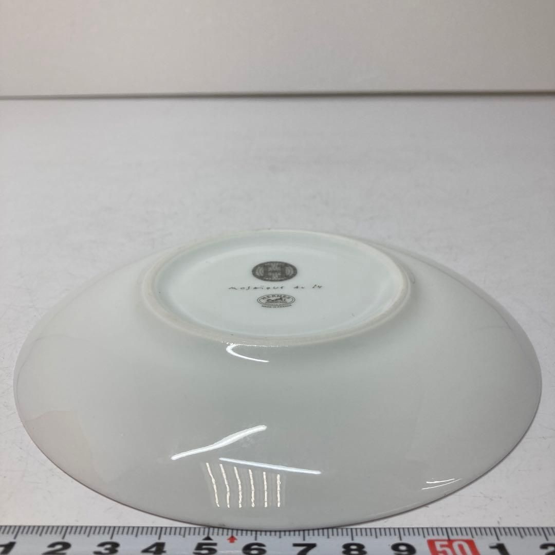 エルメス　モザイクプレート　共箱　直径16.1cm 東H5-0527☆2F エルメス モザイクプレート 共箱 直径16.1cm 東H5-0527☆2F