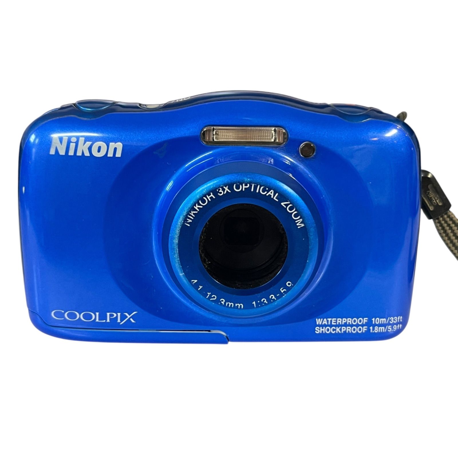 管32723】動作未確認☆NIKON ニコン COOLPIX W100 コンパクト