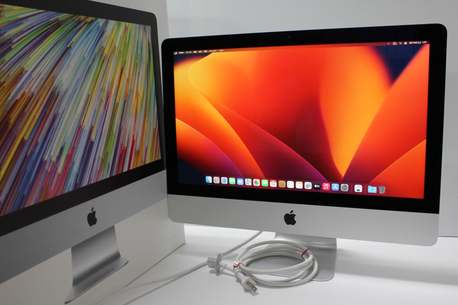 iMac（21.5インチ,2017）HDD1TB/8GB〈MMQA2J/A〉④