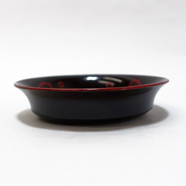 皿 骨董品 吉野絵木皿 ◇【漆器】蔵出し骨董/吉野絵木皿（13枚組