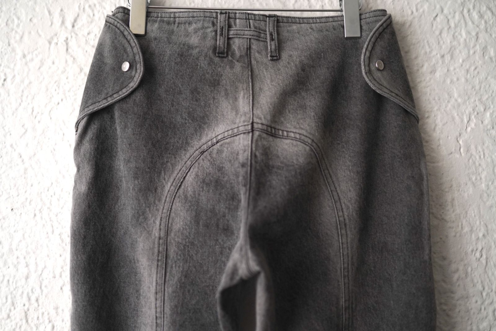 HELIOT EMIL ヘリオットエミル 23SS Exsiccate Denim Trousers 立体 