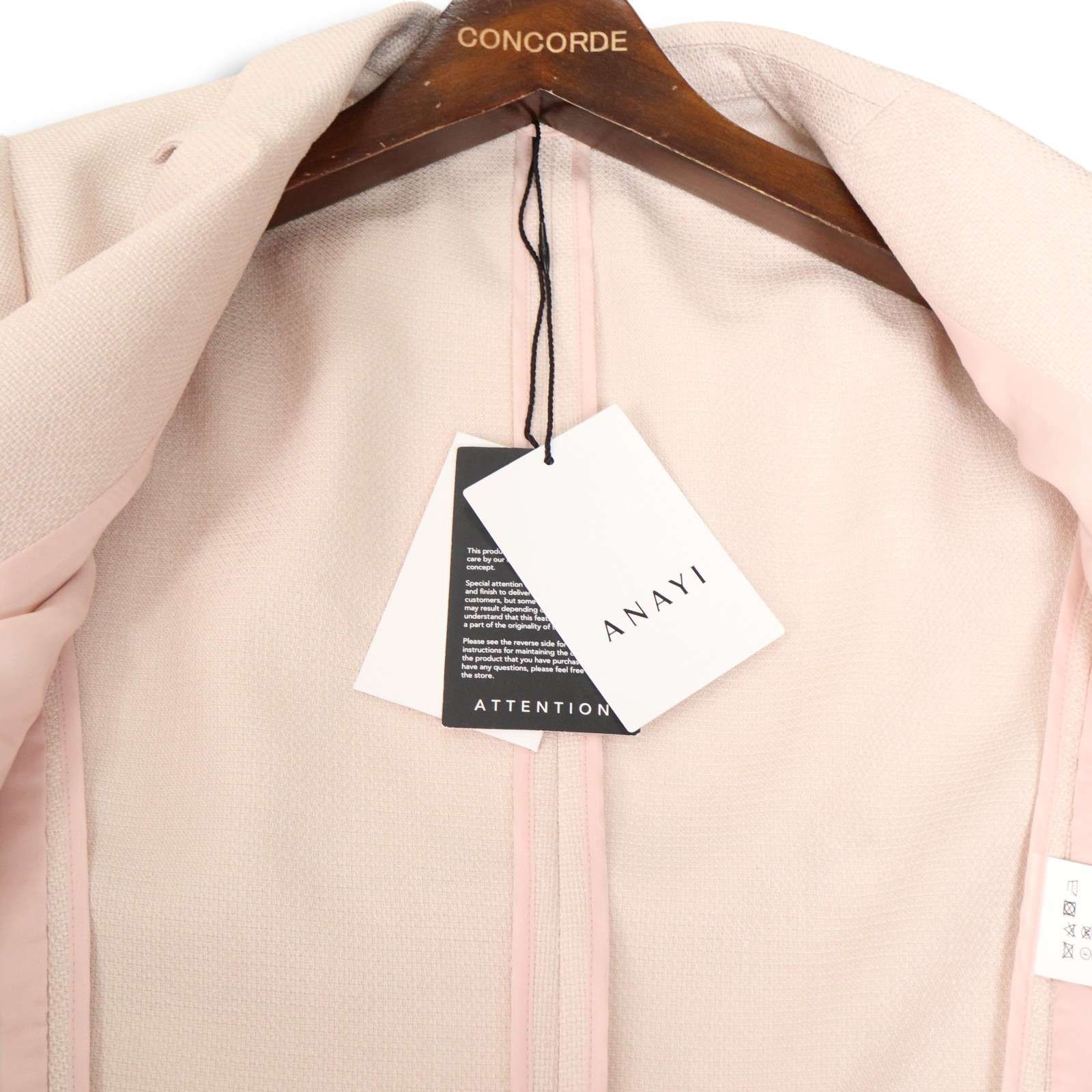 【新品未使用】アナイ　38テーラードジャケット 新品 未使用】 ANAYI アナイ 通年☆ 1B テーラード ジャケット