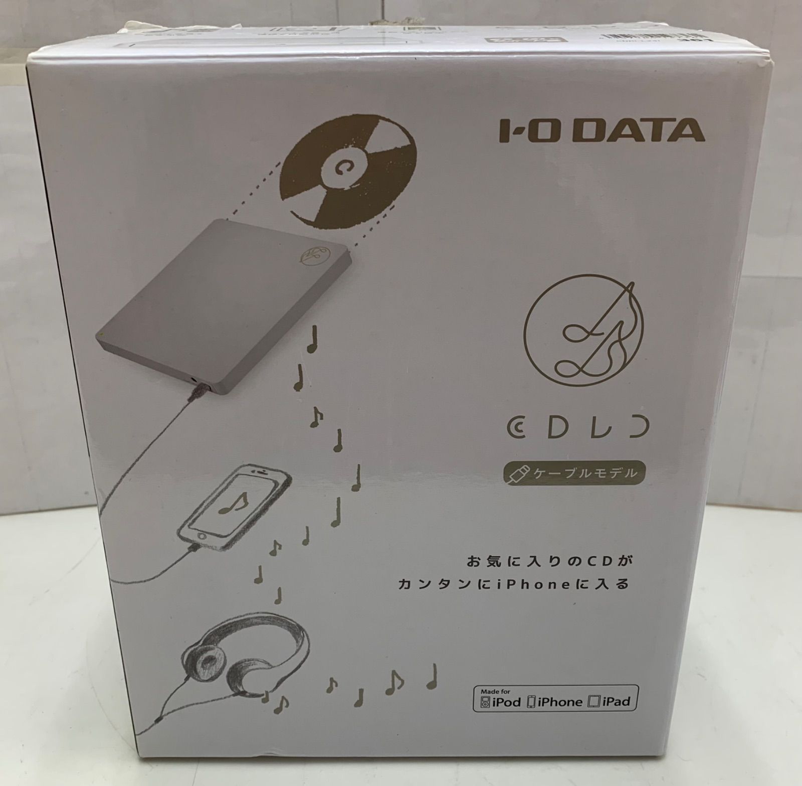 ◇I-O DATA CDレコ iPhone用 CDレコーダー CDRI-L241 - メルカリ