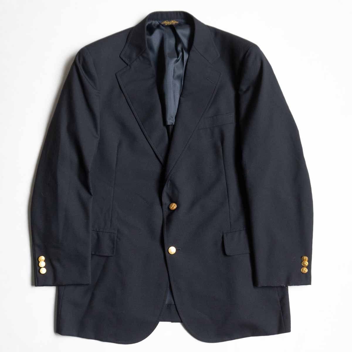 最高級品】BROOKS BROTHERS【テーラードジャケット /紺ブレ】AB7
