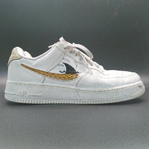 ◇ NIKE ナイキ DMO117-100 総柄 紐調節 ブランドロゴ シンプル