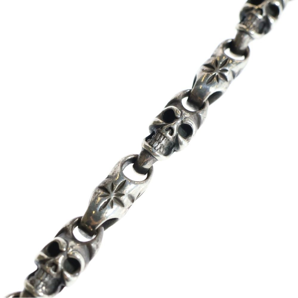 BWL　スカル クロス ベルト 20周年記念 ビルウォールレザーBWLレザーシルバーskullベルト BWL スカル クロス