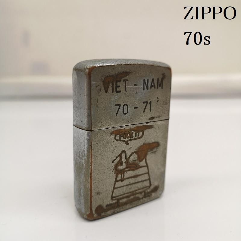 古着 その他ファッション小物 喫煙グッズ ZIPPO 1970年 ベトナム ジッポ スヌーピー