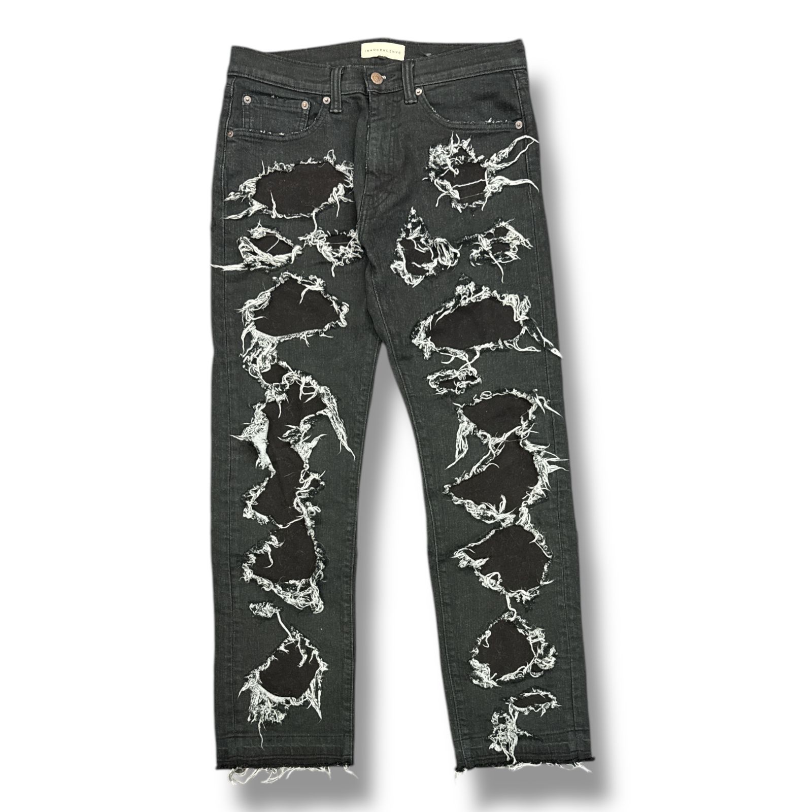 INNOCENCE NYC Destroy Denim Pants デストロイデニムパンツ ジーンズ 