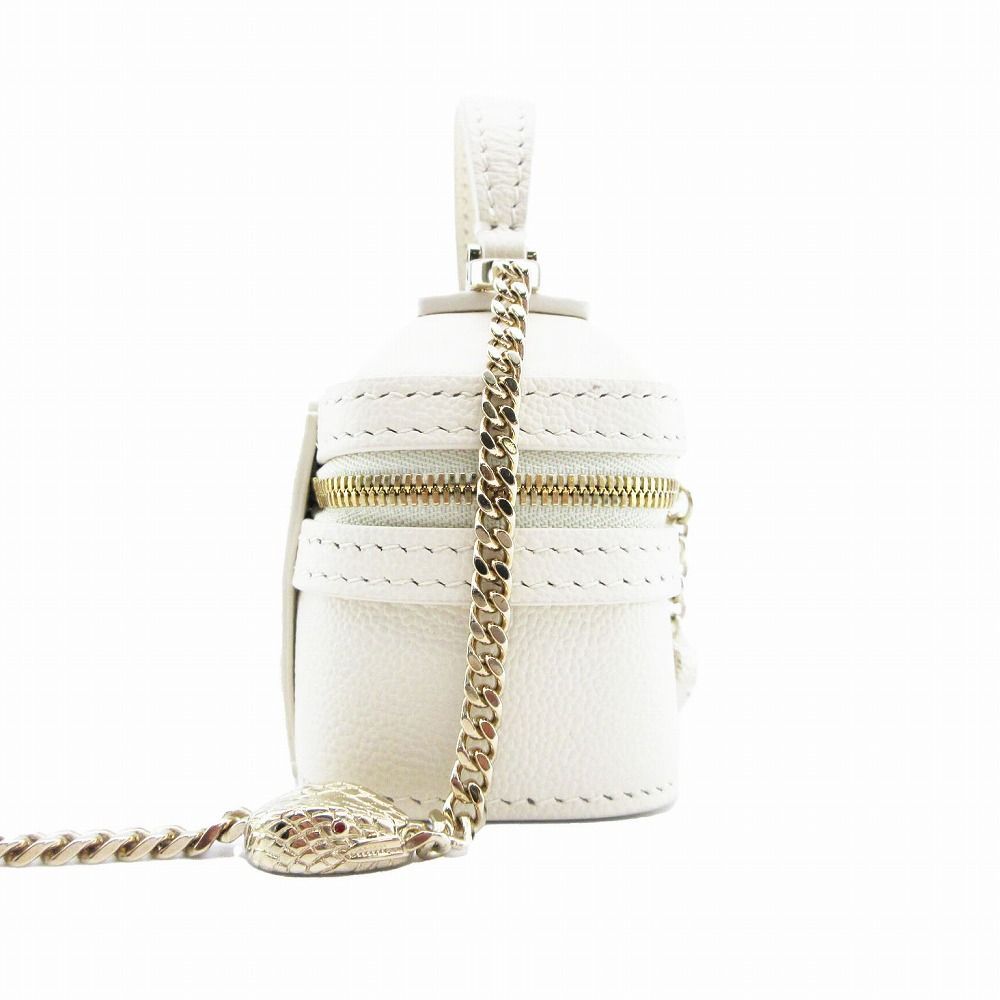 スーパーセール タイムセール 時間 極美品 BVLGARI ブルガリ セルペンティ フォーエバー ミニ バッグ