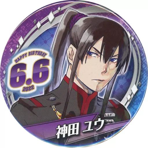 D.Gray-man　バースデー缶バッジ アレン・ウォーカー　神田ユウ 中古】バッジ・ピンズ 神田ユウ バースデイ缶バッジ(2022) 「D.Gray