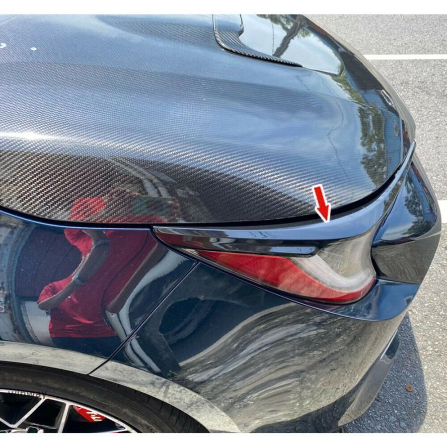 トヨタ カローラスポーツ フロント アイライン カバーABS ブラック 艶有黒塗装済み NRE210H NRE214H ZWE211H