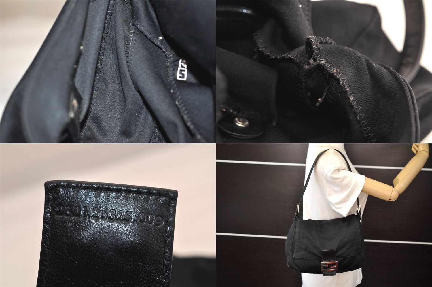 FENDI フェンディ マンマ バゲット ショルダーハンドバッグ